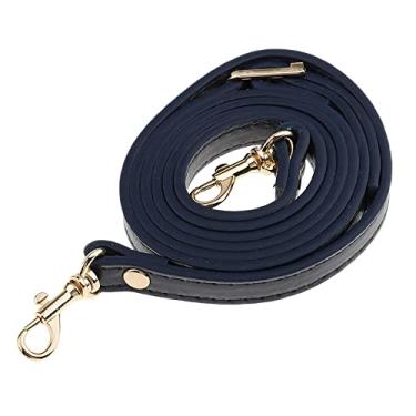 Imagem de LoveinDIY Bolsas de couro ajustáveis com alça de cinto e acessórios de substituição 120 cm alças, Azul royal