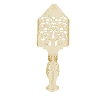 Imagem de Colheres de Absinto de Aço Inoxidável Copo Vintage Colher Filtro de Absinto Colher Oca Absinto Coquetel Colher Filte de Açúcar para Bartending Gold