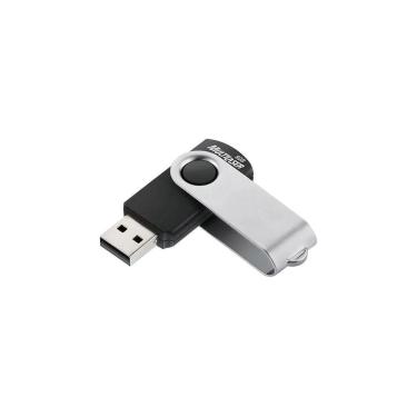 Imagem de Pendrive Multilaser Twist PD587 8GB 2.0 preto/prateado