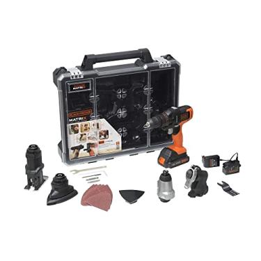 Imagem de BLACK+DECKER Kit Ferramentas Matrix 6x1 MTX20K6A-BR 20V