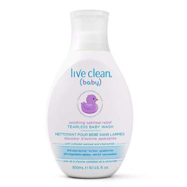 Imagem de Live Clean Lavagem sem lágrimas para alívio de aveia para bebês, 300 ml