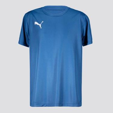 Imagem de Camiseta Puma Liga Active Juvenil Azul