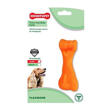 Imagem de Brinquedo Dental Odontopet T. Bone 15Kg, Laranja, Pet Flex