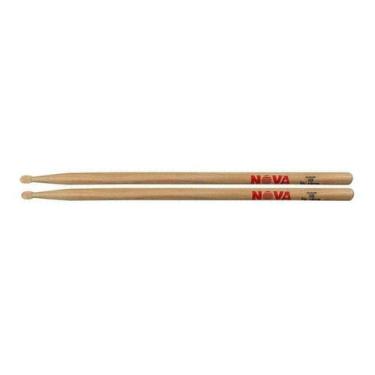 Imagem de Baqueta Vic Firth Nova 5B Ponta Madeira 6091