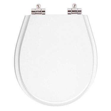 Imagem de Assento Sanitario Poliester com Amortecedor Avalon Branco para Vaso Ideal Standard