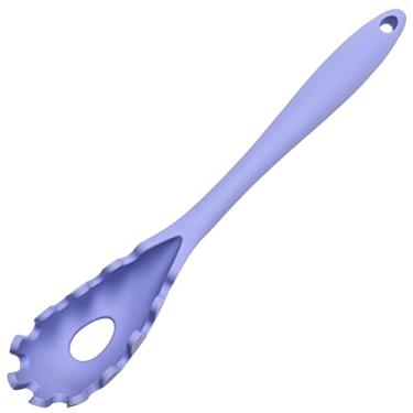 Imagem de Chef Craft Garfo de espaguete/macarrão de silicone premium, 29 cm, azul pastel