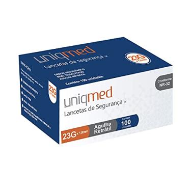 Imagem de Auto Lancetas De Segurança Uniqmed 23g X 1.8mm - 100un