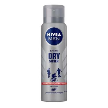 Imagem de Desodorante Aerosol Nivea Silver Protect Antibacteriano 150ml - Nívea