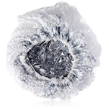 Imagem de Marco Boni Touca Metalizada Com Isopor 8432 Branco 1 Unidade