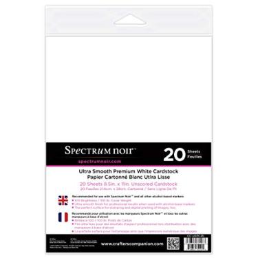 Imagem de Darice Papel de cartolina ultra suave, 21,5 cm x 28 cm - 20 folhas, 20 x 28 cm, branco