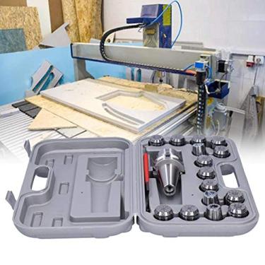 Imagem de Mandril de pinça, operação conveniente, design profissional, pinça de alta precisão, suporte de ferramentas para máquinas CNC