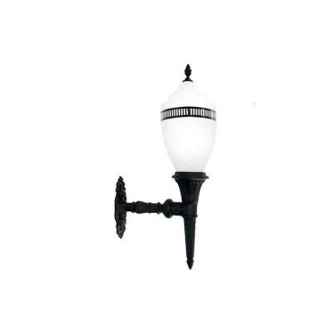 Imagem de Luminária Republicana Média com Braço em Alumínio 1,29m