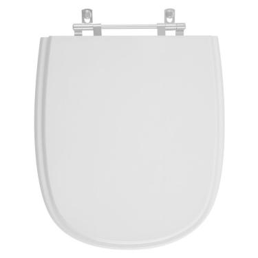 Imagem de Assento Sanitario Poliester Sabatini Cinza Claro para vaso Icasa