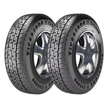 Imagem de Jogo 2 Pneus Firestone Aro 15 Cv5000 195/70R15c 104/102R 8 L