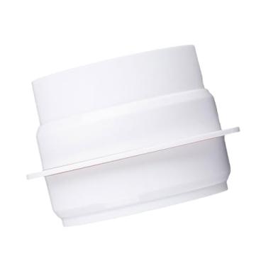 Imagem de Generic Tubo bloqueador de exaustão ventilador portátil multiuso simples de usar à prova de vazamento backdraft amortecedor para banheiro casa exaustor, 100MM
