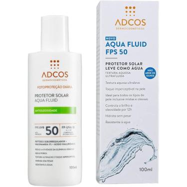 Imagem de Protetor solar facial adcos aqua fluid tonalizante FPS50 50ML