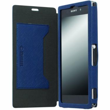 Imagem de Capa Protetora Original Krusell Malmo Flip Xperia Z1 - Azul