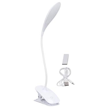 Imagem de LED Reading Light, Touch Charging Clip Table Lamp Eye Protection Student Small Table Lamp