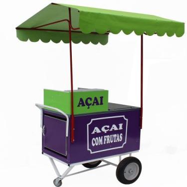 Imagem de Carrinho de açai com isolamento térmico e com gelox Mod 4267