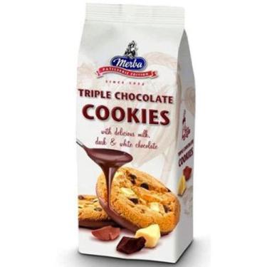 Imagem de Merba Cookies Triple Chocolate 200G