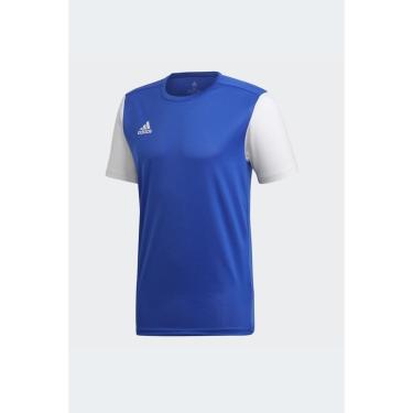 Imagem de Camiseta Adidas Estro 19 Azul e Branca DP3231-Masculino