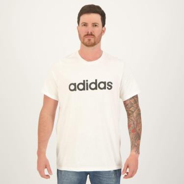 Imagem de Camiseta Adidas Logo Linear II Branca-Masculino