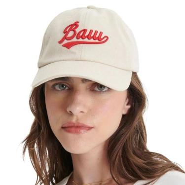 Imagem de Boné Baw Dad Hat Line  Bege/ Vermelho  U-Unissex