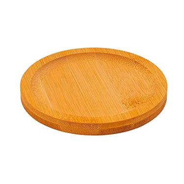Imagem de Mimo Style Porta Copos Ecokitchen Bambu 10cm x 10cm. Material 100% ecológico. Funcional. Resistente e Durável.Não absorvente, inodoro, sem sabor, sem substância tóxica e naturalmente antibacteriano