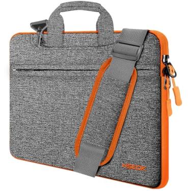 Imagem de Hseok Bolsa de ombro para laptop 15 15.6 16 polegadas, compatível com MacBook Pro 16 polegadas 2025-2019 M4 M3 M2 M1, Mac 39.1 cm, XPS 15 e a maioria dos notebooks de 15-16 polegadas, bolsa resistente