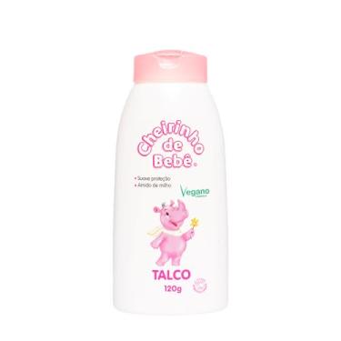 Imagem de Talco Suave Cheirinho de Bebê Rosa 120g