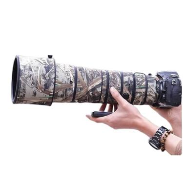 Imagem de CHASING BIRDS Revestimento de lente impermeável camuflado para Nikon AF-S 180-400 mm F4 E TC1.4 FL ED VR Capa protetora de lente à prova de chuva (camuflagem palheta, com TC de 1,4 X (TC-14E III))