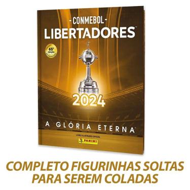 Imagem de Álbum Capa Dura Conmebol Libertadores 2024 - COMPLETO - FIGURINHAS SOLTAS PARA SEREM COLADAS