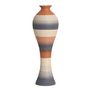 Imagem de Vaso de Chão Grande de Cerâmica Califórnia Falésias 61x20 cm