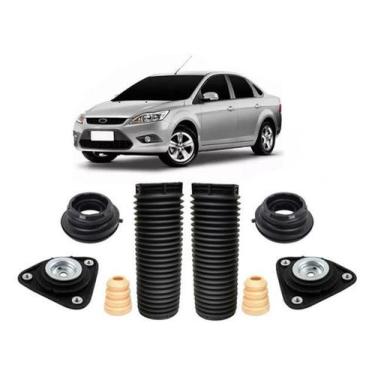 Imagem de 2 Kit Coxim Batente Amortecedor Dianteiro Focus 2012 2013 14 - Qualyki