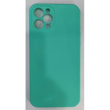 Imagem de Capa Capinha para iphone 12 pro max tela 6.7 Silicone Aveludada Premiu