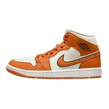 Imagem de Jordan 1 Mid Se Estilo DV1302 Masculino, Laranja, 9.5