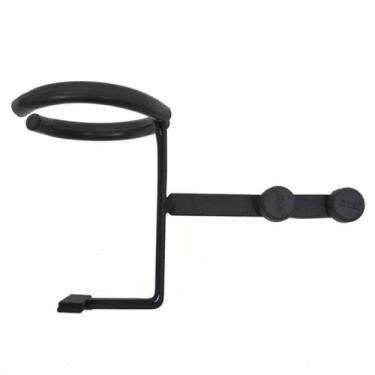 Imagem de Clamp para suporte Ask C4S Com apoio para Bebida Copo Garrafa, Preto