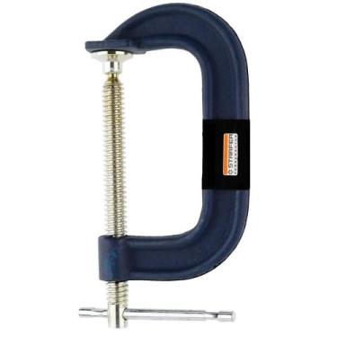 Imagem de Grampo Tipo C Marceneiro Carpinteiro Pesado 5 Polegadas - Starfer