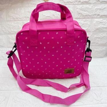 Imagem de Bolsa Térmica Fitness para Armazenar Alimentos - good felps, Rosa