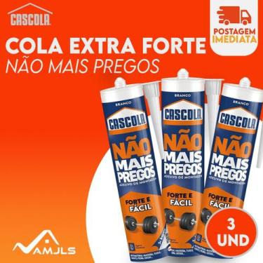 Imagem de Adesivo Cola Contato Cascola EXTRA FORTE 360g - Kit Cola