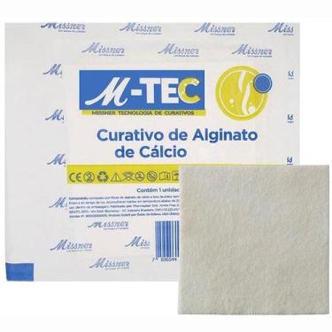 Imagem de Curativo M-tec Alginato de Cálcio 10cm x 10cm 1 Unidade Missner