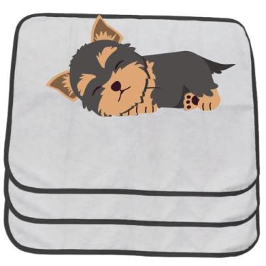 Imagem de 3 Tapetinhos Macios para Dormir Pet Antipulgas 200 Lavagens 70x50 Trad