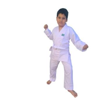 Imagem de Kimono Infantil Judô Tamanho 8-9 Anos M2 - Glulan kimono