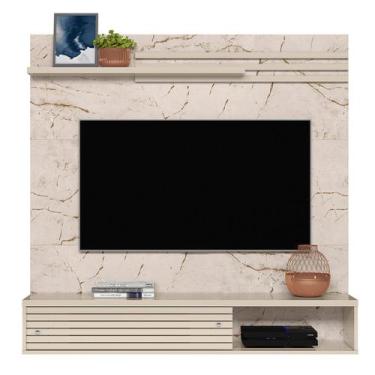 Imagem de Bancada Suspensa Frizz Sublime TVs Até 55 Calacata Off White 281136 Ma