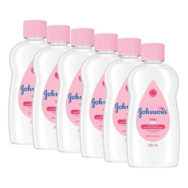 Imagem de Kit 6 Óleos Johnson's Puro 200mL - Johnson's Baby