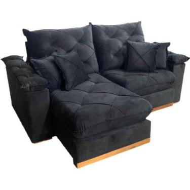 Imagem de Sofá Gran Plus Com Molas Ensacadas 4 Lugares Retrátil e Reclinável 230