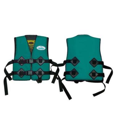 Imagem de Colete Salva Vidas Homologado classe 5 Verde M 35 a 55kg Original - Ri