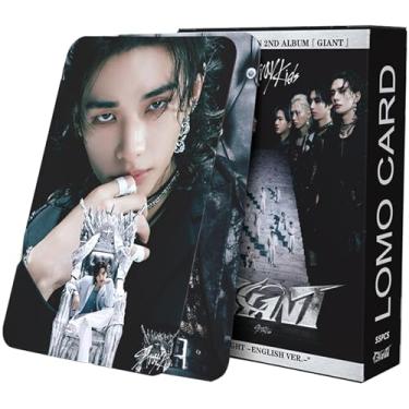 Imagem de KPOPBP Stray Kids Giant Album Photocards com 55 peças, cartões fotográficos SKZ Merch LOMO, presente para meninos e meninas