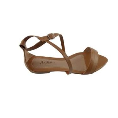 Imagem de Sandália Feminina Saltinho Baixo Festa Com Fivela Linda-Feminino