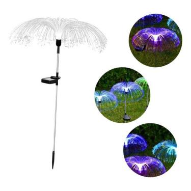 Imagem de Luminaria De Jardim Áreas Externas Energia Solar Sem Fio Decoração - A